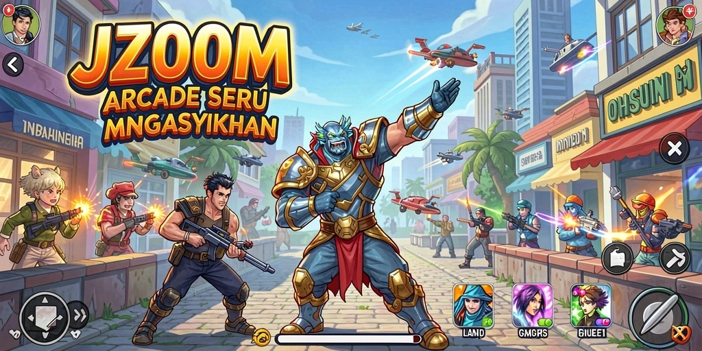 Tampilan menakjubkan dari gameplay J200M yang penuh aksi.