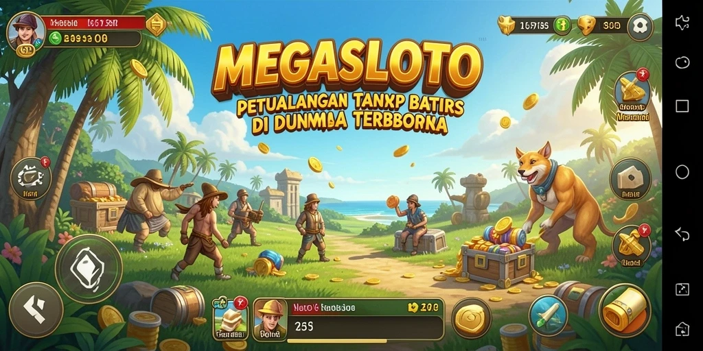 Gameplay seru dalam dunia terbuka MEGASLOTO.