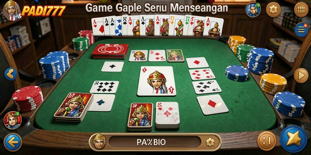 Tampilan Gameplay PADI777 yang menegangkan dan seru.