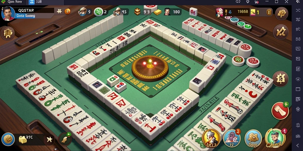 Tampilan gameplay QQSTAR yang mengasyikkan dan penuh warna.