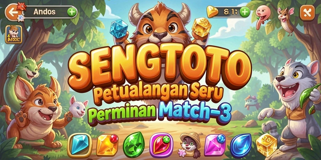Tampilan gameplay SENGTOTO yang menyenangkan dan penuh warna.
