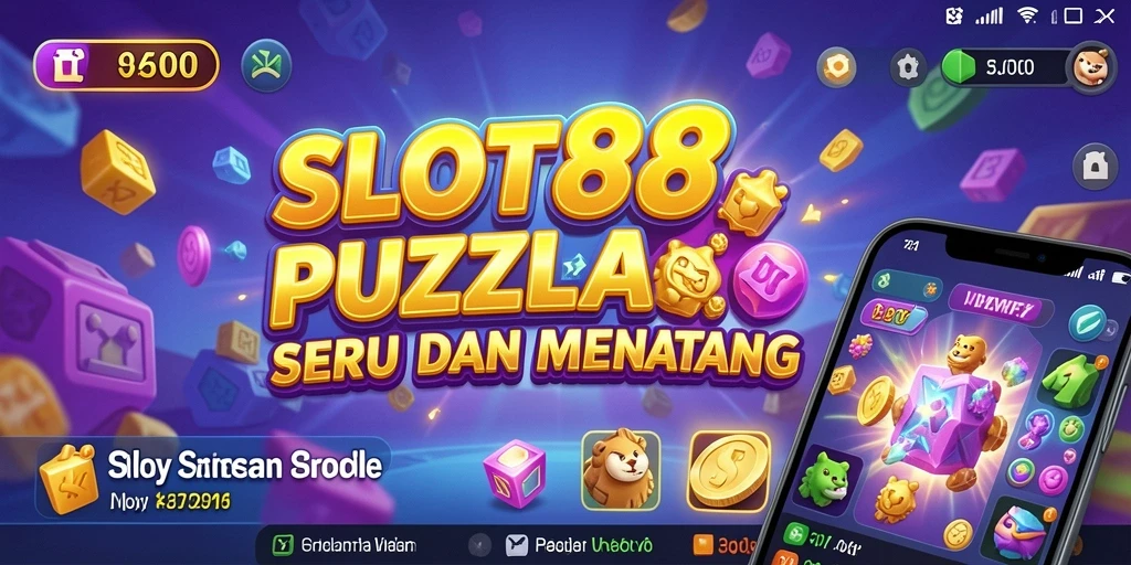 Tampilan gameplay SLOT88 yang seru dan menantang dalam setiap level.