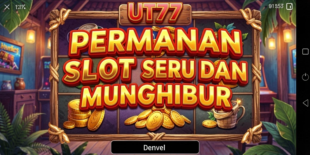 Tampilan gameplay UT77 yang menarik dan penuh warna.