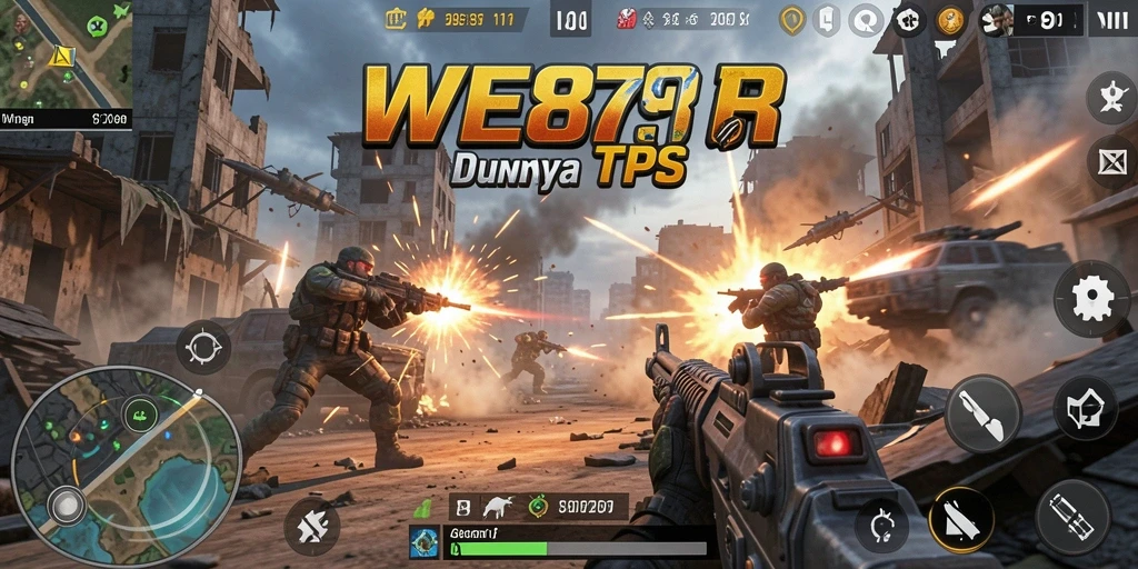 Tampilan seru dari gameplay WE878 yang penuh aksi.